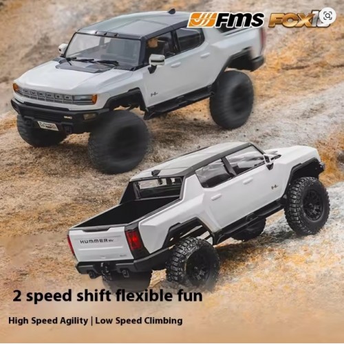Fms FX18 1:18 Hummer Ev Pickup Truck Electric Rc Remote Control